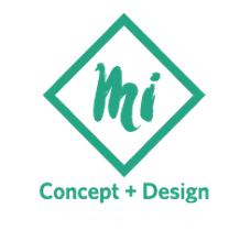 MI Concept + Design Logo